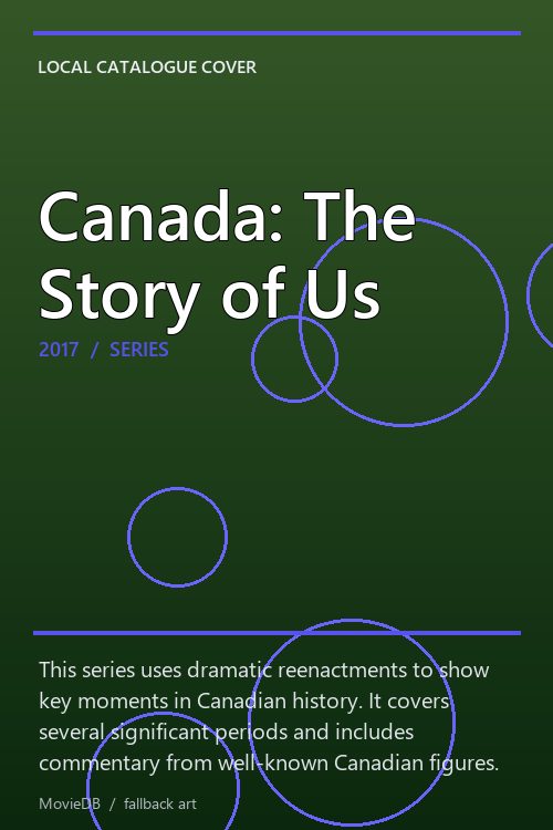 Canada: The Story of Us poster