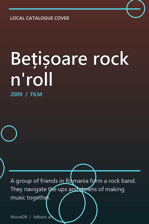 Bețișoare rock n'roll poster