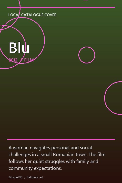 Blu poster
