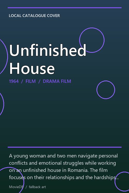 Unfinished House poster