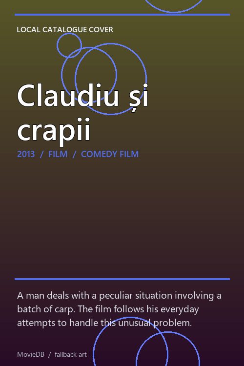 Claudiu și crapii poster