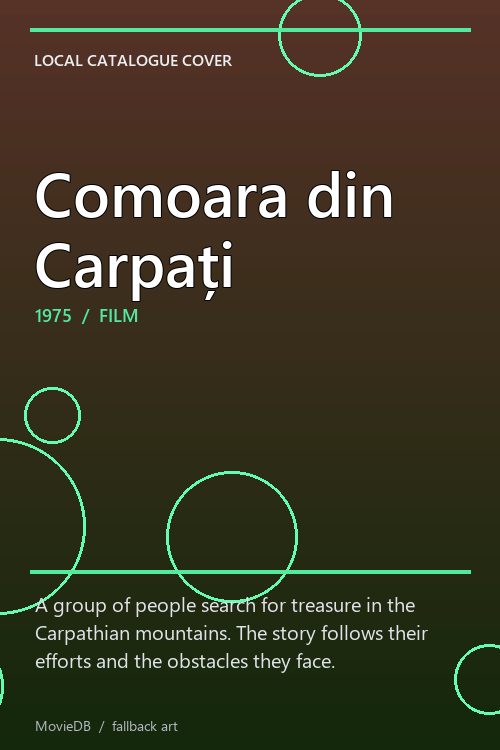 Comoara din Carpați poster