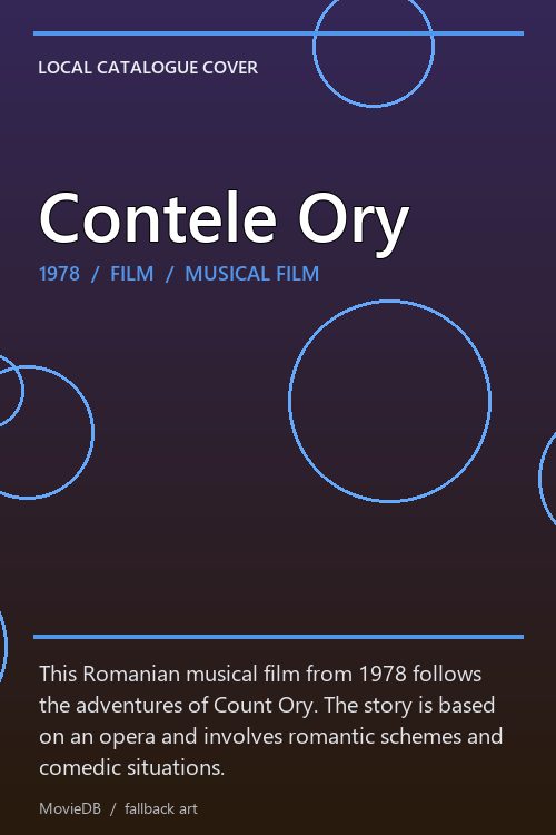 Contele Ory poster
