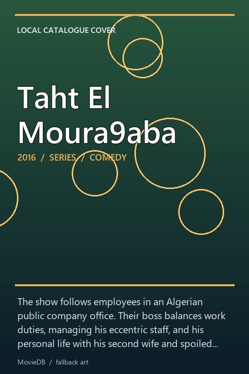Taht El Moura9aba poster