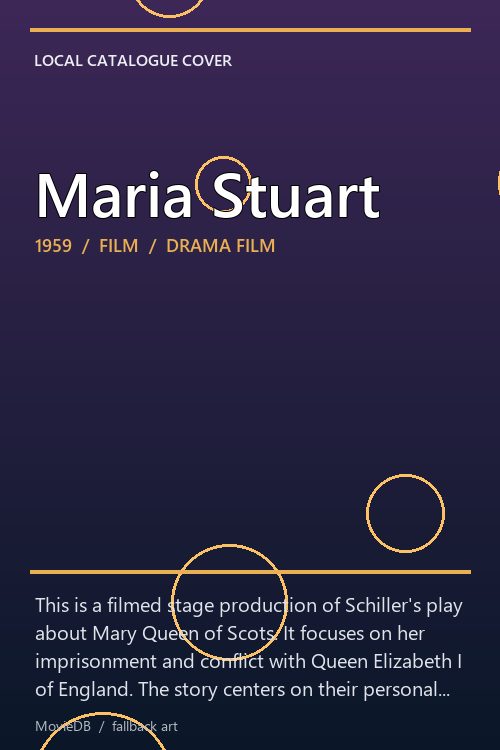 Maria Stuart poster