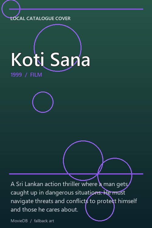 Koti Sana poster