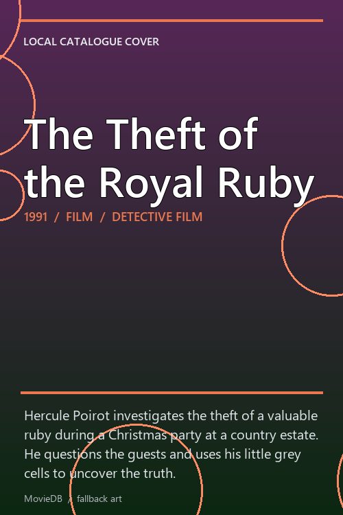 The Theft of the Royal Ruby poster
