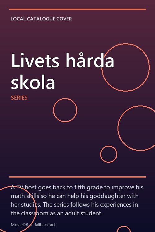 Livets hårda skola poster