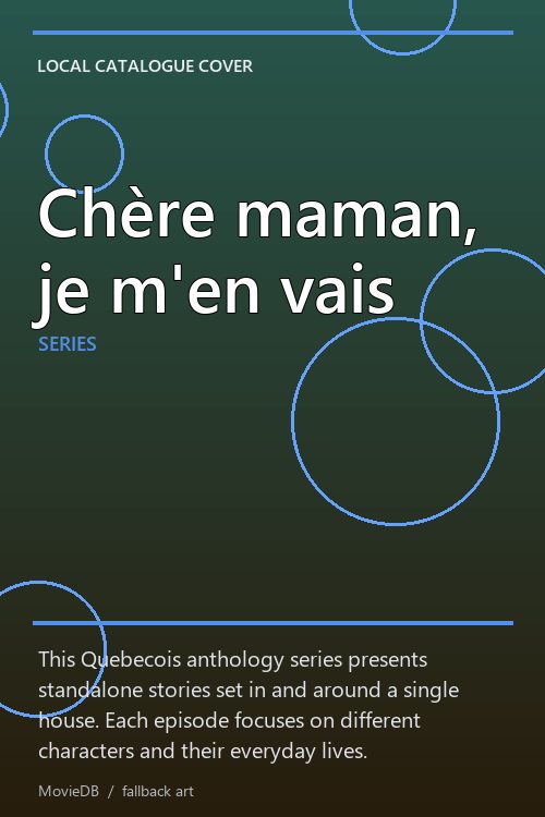 Chère maman, je m'en vais poster