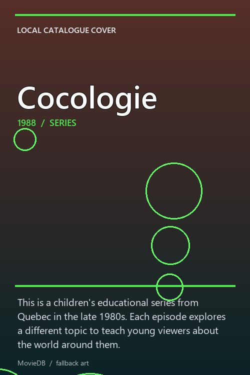 Cocologie poster