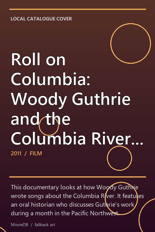 Roll on Columbia: Woody Guthrie and the Columbia River Songs poster