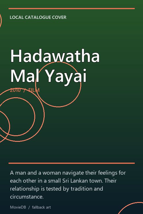Hadawatha Mal Yayai poster