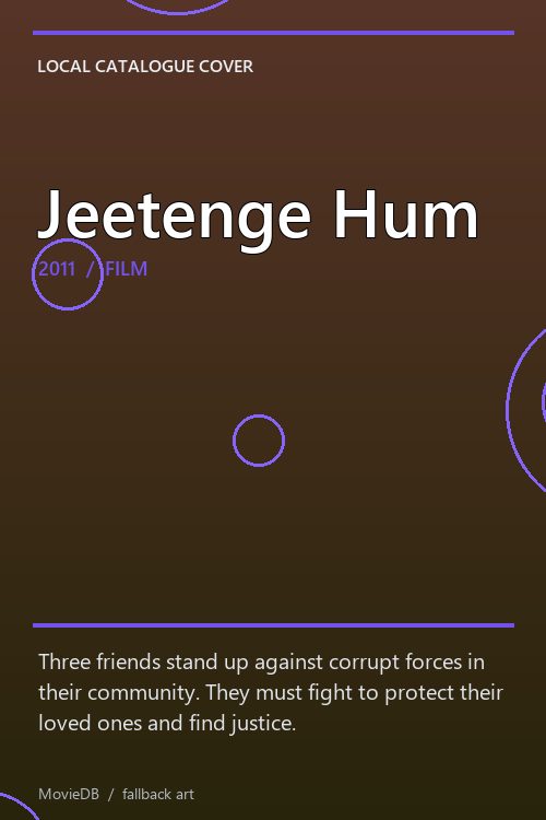 Jeetenge Hum poster