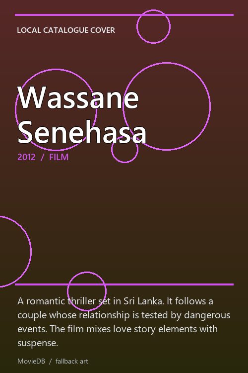 Wassane Senehasa poster