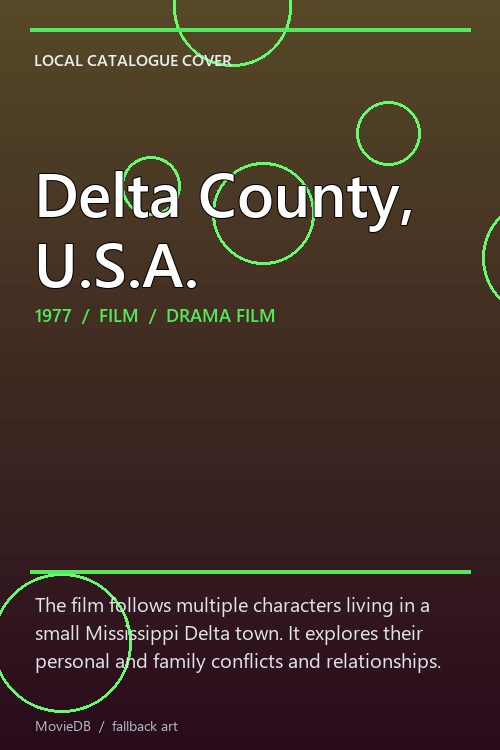 Delta County, U.S.A. poster