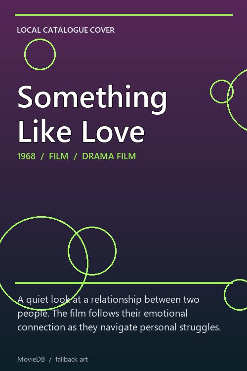 Something Like Love poster