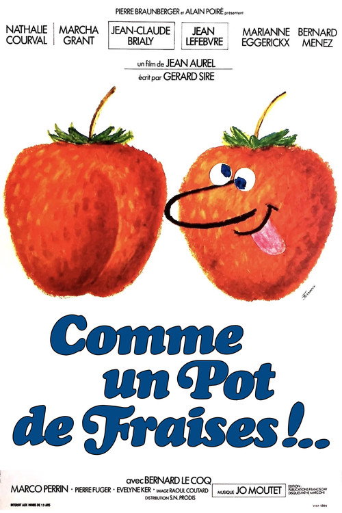 Comme un pot de fraises poster