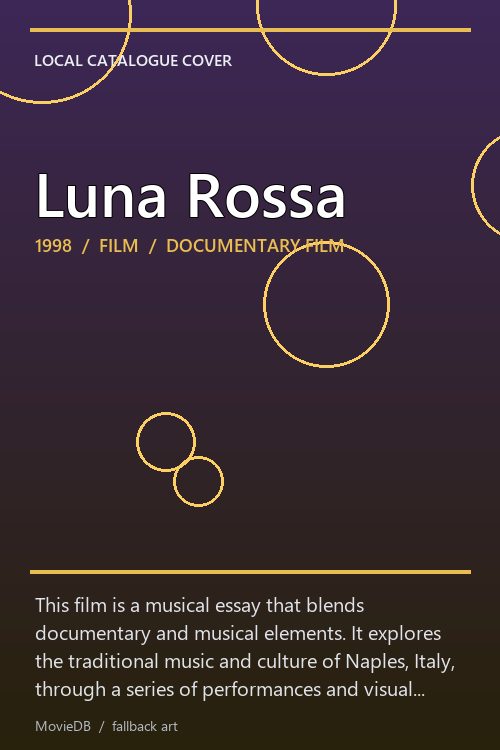 Luna Rossa poster