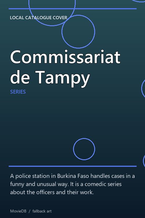 Commissariat de Tampy poster
