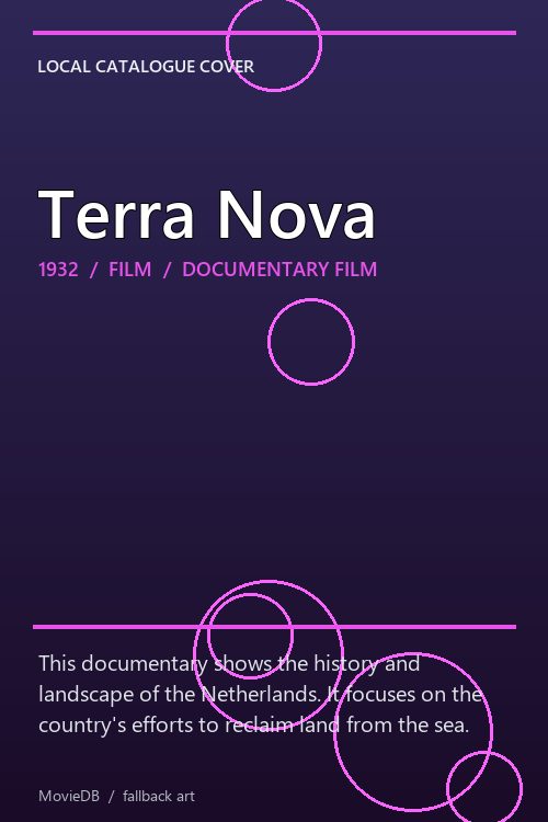 Terra Nova poster