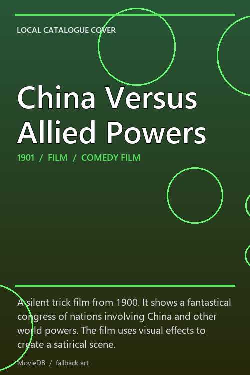China Versus Allied Powers poster