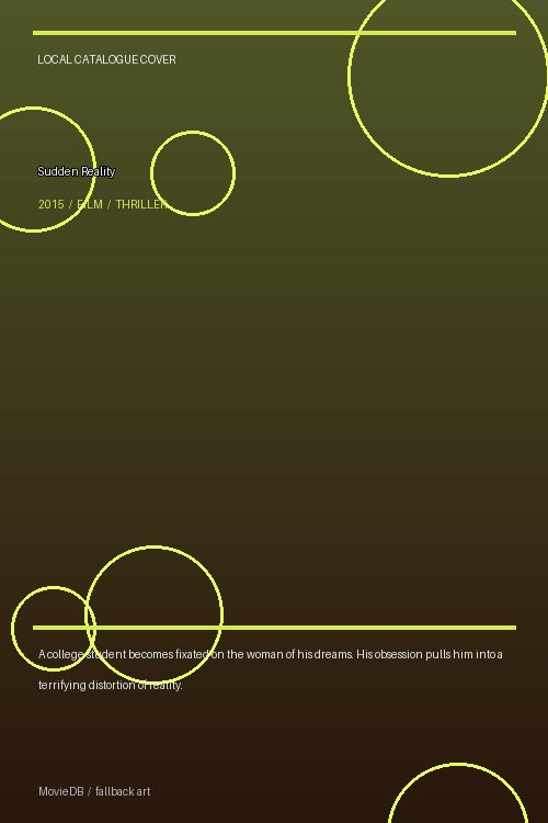 Sudden Reality poster