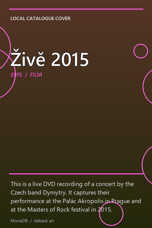 Živě 2015 poster