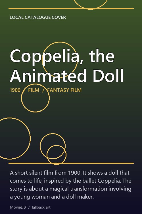 Coppelia, the Animated Doll poster