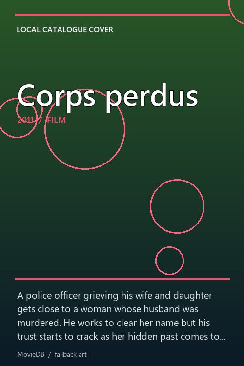 Corps perdus poster