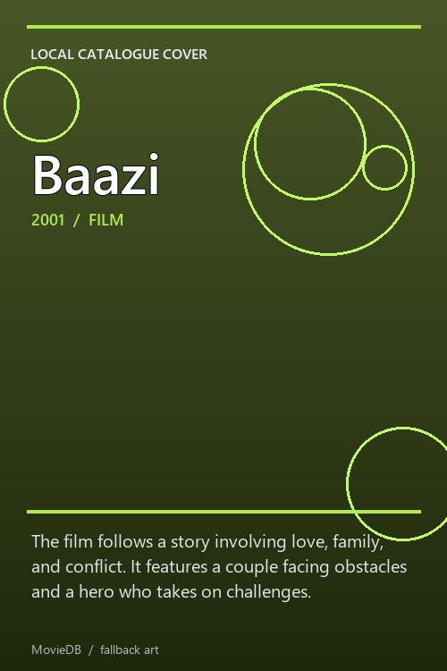 Baazi poster