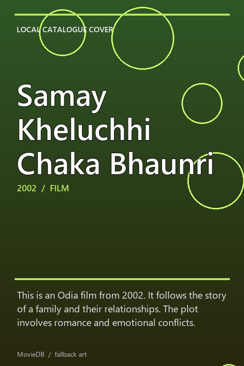 Samay Kheluchhi Chaka Bhaunri poster