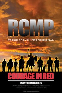Courage in Red poster