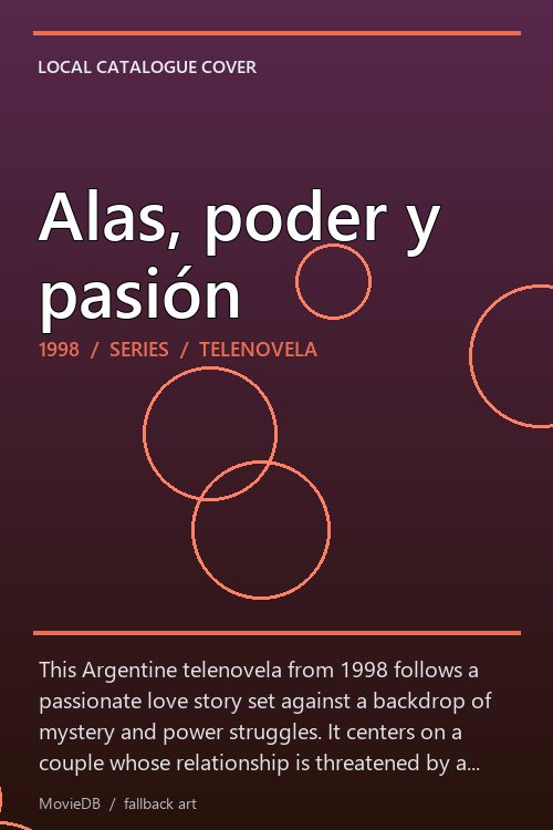 Alas, poder y pasión poster
