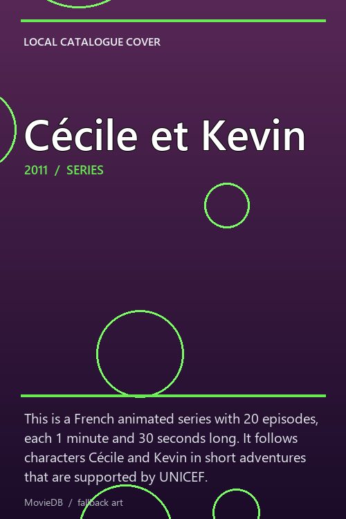 Cécile et Kevin poster