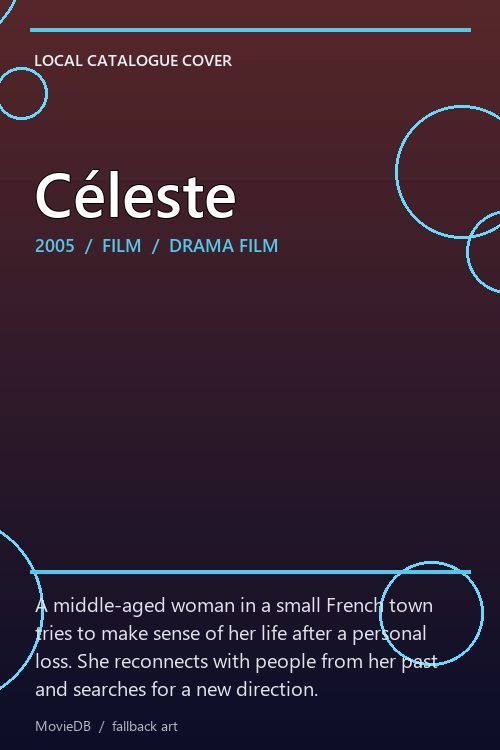 Céleste poster