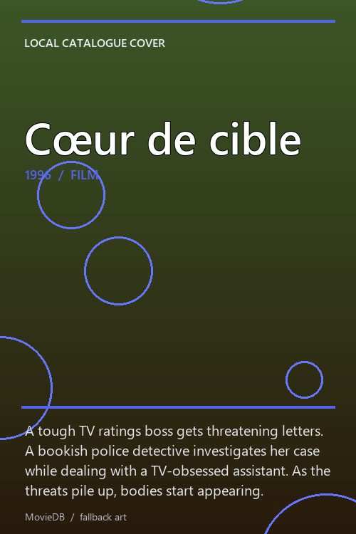 Cœur de cible poster