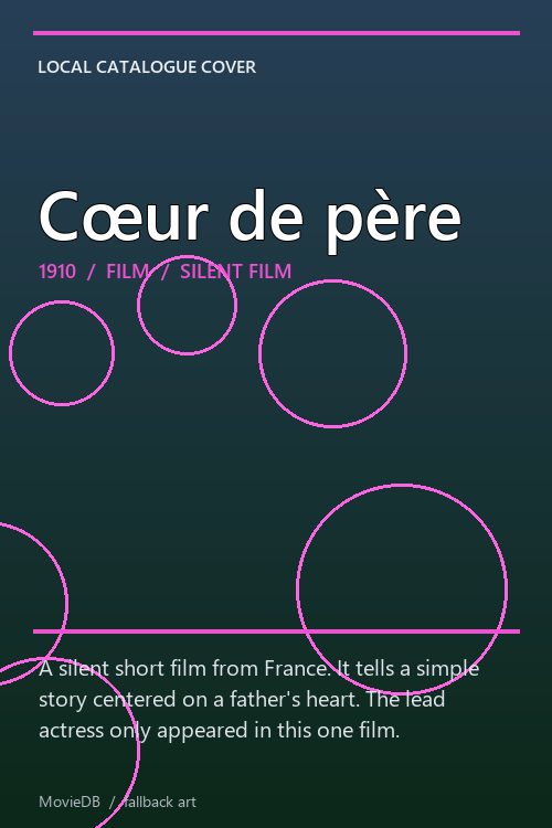 Cœur de père poster
