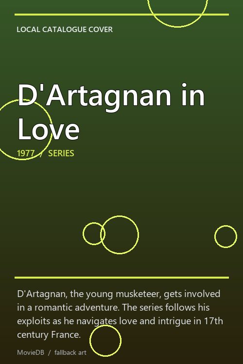 D'Artagnan in Love poster