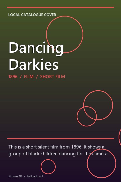 Dancing Darkies poster