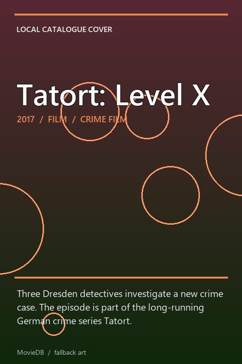 Tatort: Level X poster