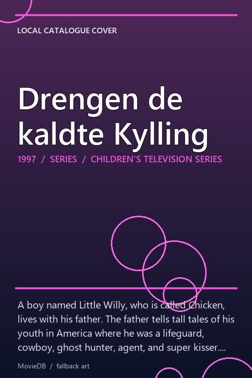 Drengen de kaldte Kylling poster