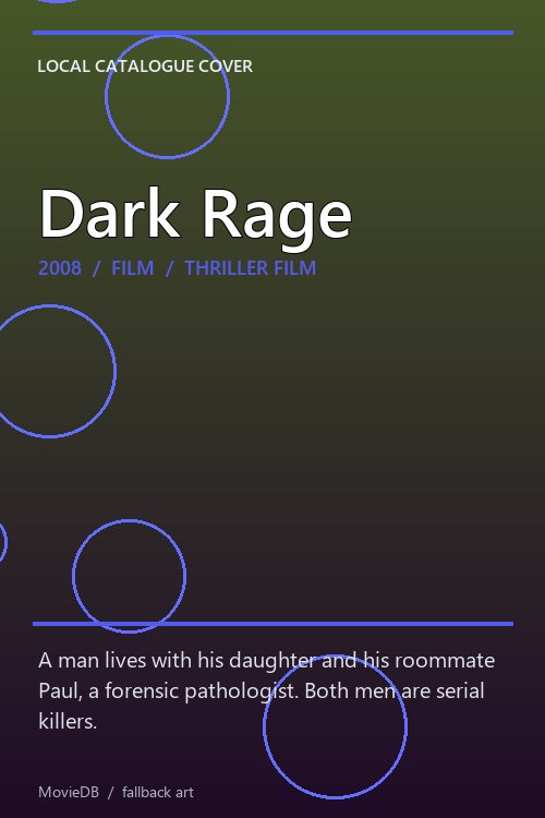Dark Rage poster