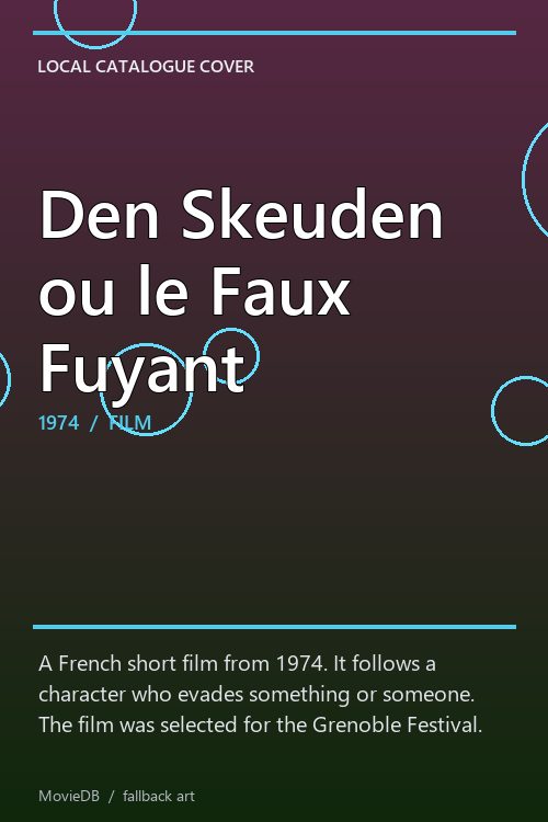 Den Skeuden ou le Faux Fuyant poster