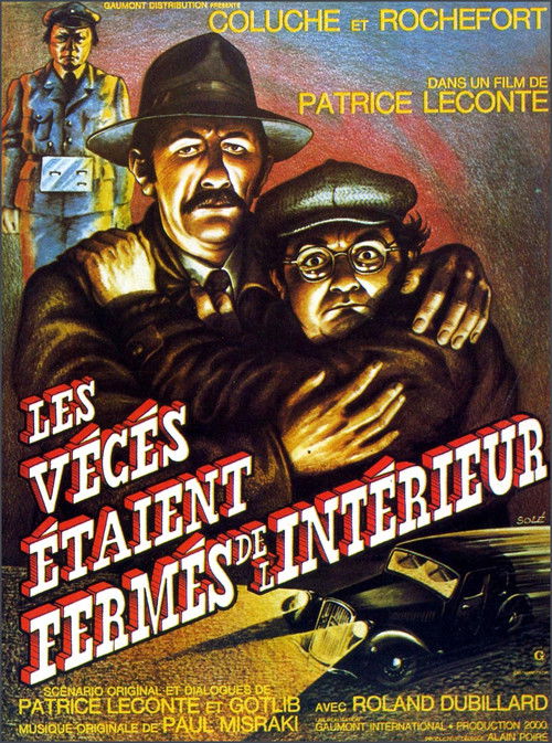 Les vécés étaient fermés de l'intérieur poster