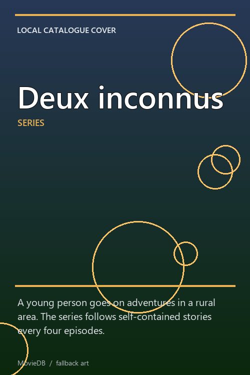 Deux inconnus poster