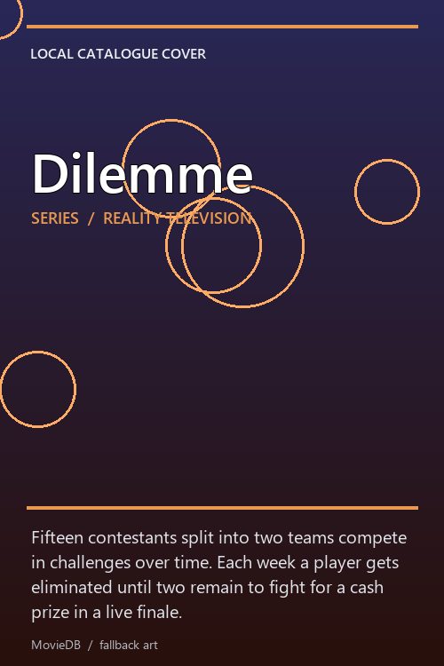 Dilemme poster