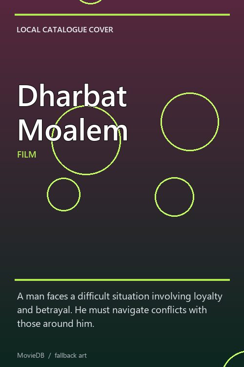 Dharbat Moalem poster