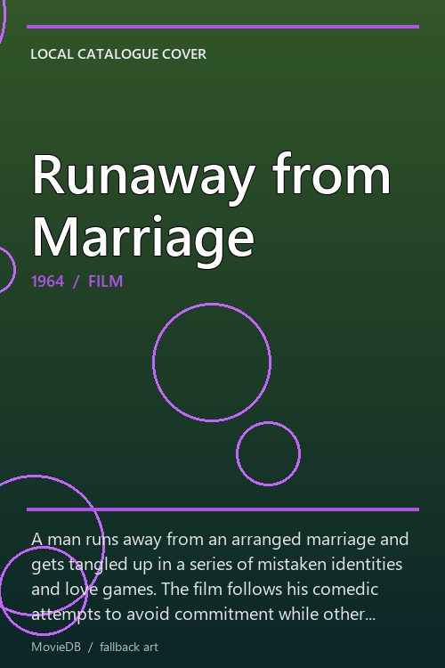 Runaway from Marriage poster