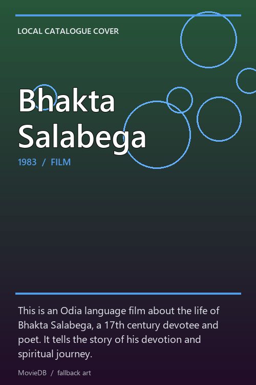 Bhakta Salabega poster