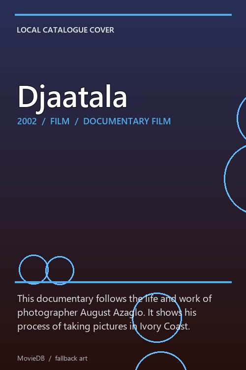 Djaatala poster